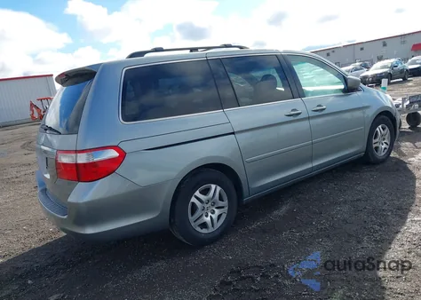 2006 Honda Odyssey Ex-L from USA, damaged, VIN 5FNRL38776B122768